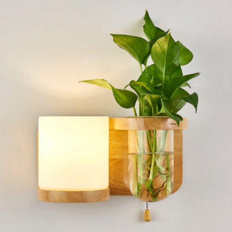 Nordic Bedroom Bedside Creative Balcony Living Room Aisle Japanese LED Wall Lamp - Image 7